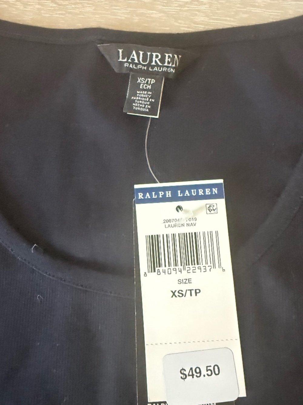 Ralph Lauren Tank Size XS